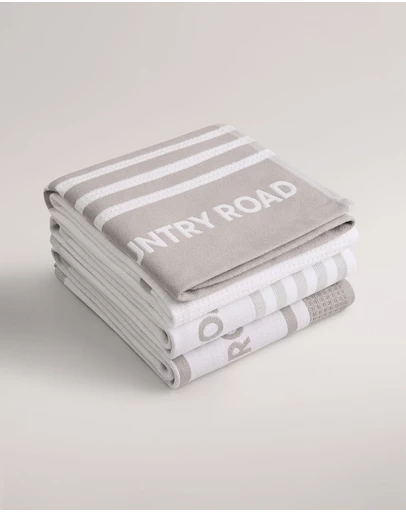 Country Road - Aeri Australian Cotton Tea Towel Pack Of 3
