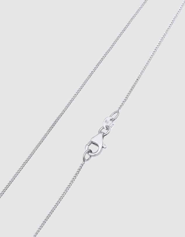 Elli Jewelry - Structured Cross Pendant Necklace in 925 Silver