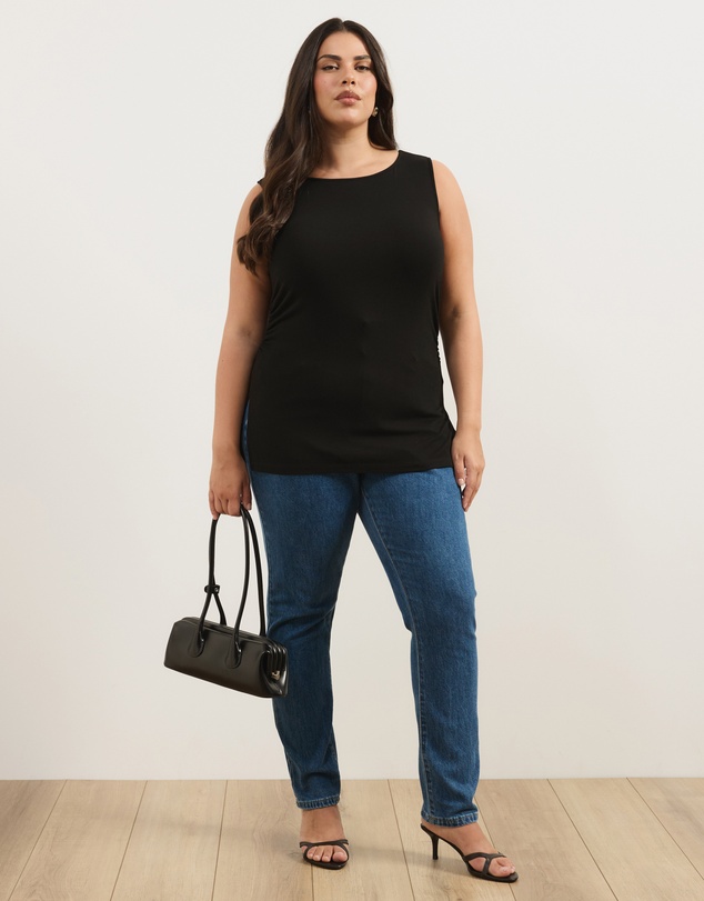 Atmos&Here Curvy - Piper Stretch Denim Skinny Jeans