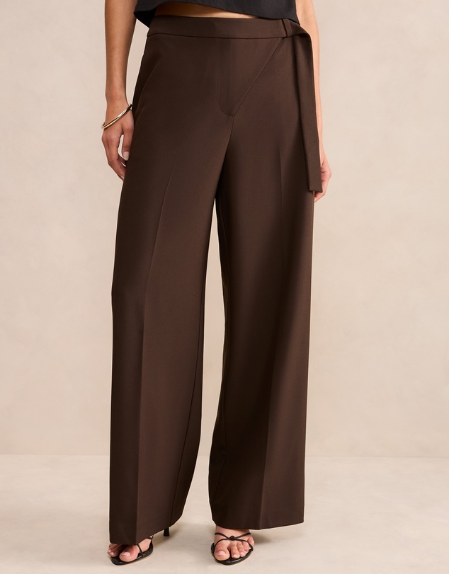 Forever New - Mila Wrap Wide Leg Pants