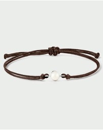 PDPAOLA - Pearl Orion Cord Silver Bracelet