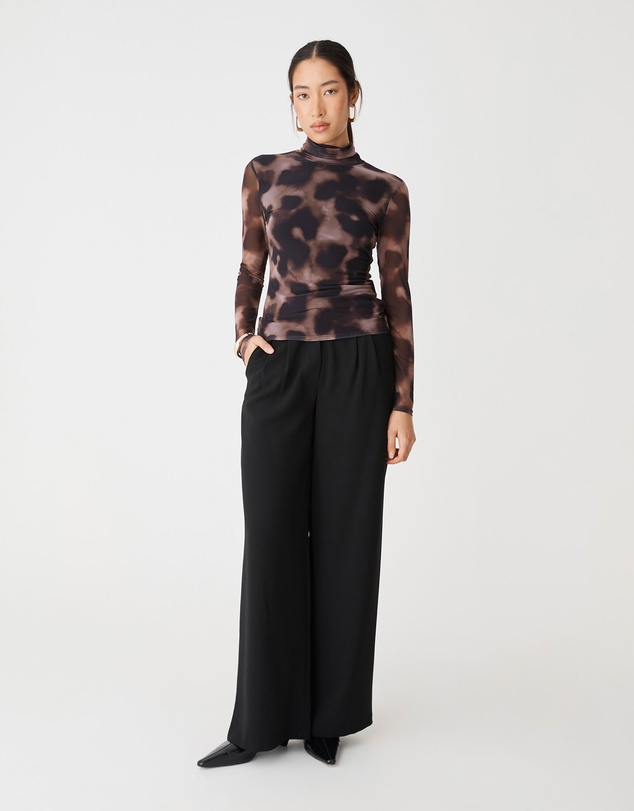 Forcast - Rumy Wide Leg Tailored Pants