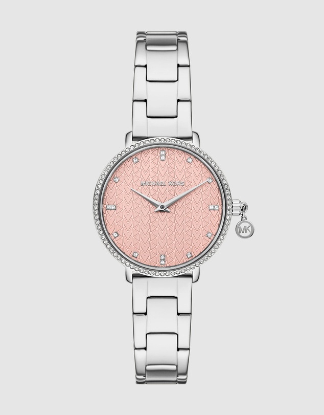 Michael Kors - Pyper Silver Tone Analogue Watch