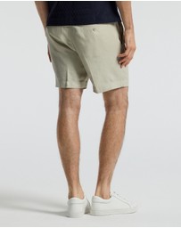 Calibre - Linen Blend Shorts Stone