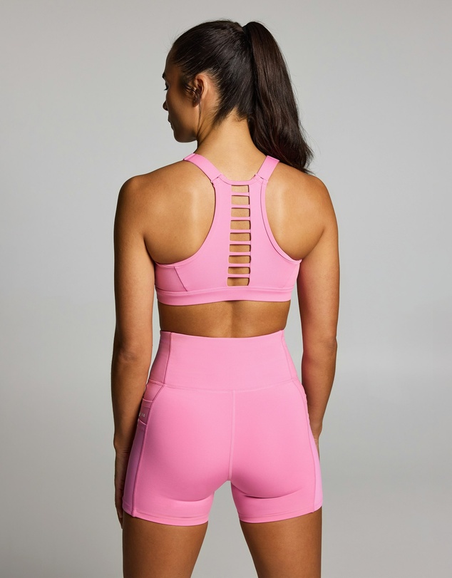 Rockwear - Velocity Medium Support Zip Sports Bra