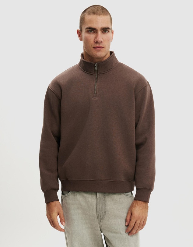 Cotton On - 1/4 Zip Fleece