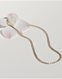 SAINT VALENTINE - Aspen Tennis Necklace - Gold