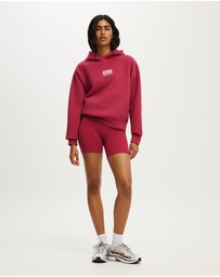 Cotton On Body Active - Plush Premium Graphic Raglan Hoodie