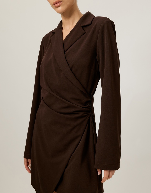 Tussah - Monique Tailored Wrap Mini Dress