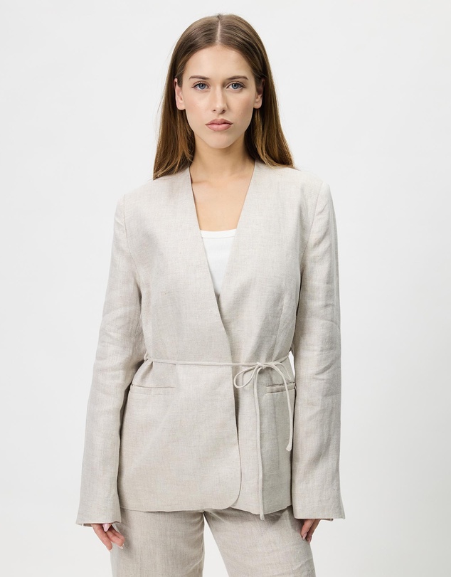 Grace Willow - Celine Linen Blazer