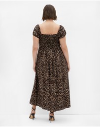 City Chic - Abbigail Print Maxi Dress