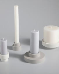 porter green - flipp sml silicone unbreakable candle holder set