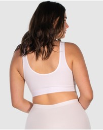 B Free Intimate Apparel - Cotton Pull On Sleep Bra (B-C-D-DD-E-F) Cup