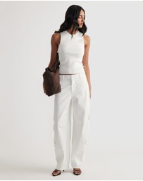 Decjuba - Ava Crew Neck Knit Tank