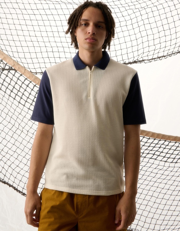Palmes - Textured Polo