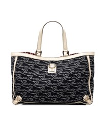 Pre-Loved by Azura Reborn - Pre-Loved 85th Anniversary Canvas Logo Abbey D Ring Tote