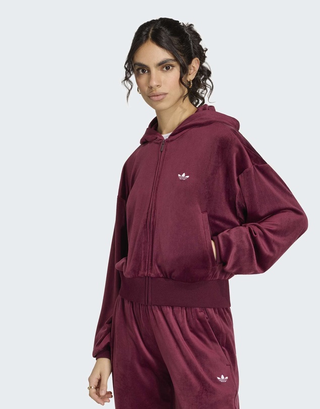 adidas Originals - ESSENTIALS VELOUR TRACK TOP Womens