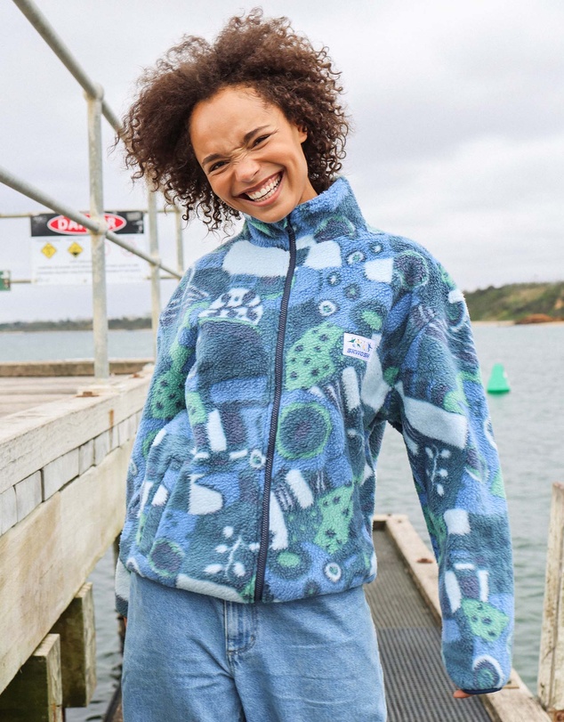 Skwosh - Shady Beaches Polar Fleece Jacket