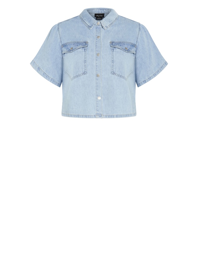 City Chic - Lanie Denim Shirt