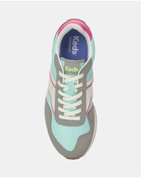 Keds - Rena Mesh/Leather Grey/Mint/Pink