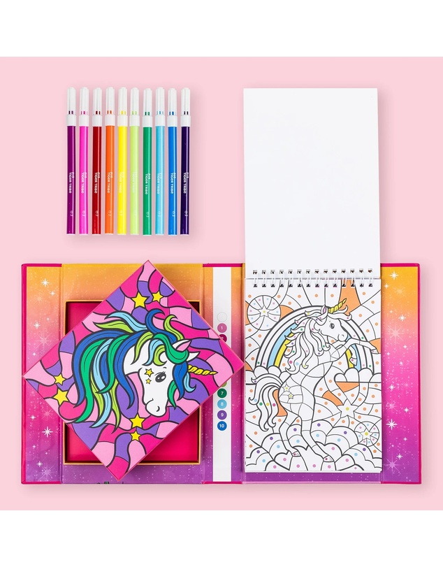 Tiger Tribe - Colour By Numbers - Unicorn Dreaming