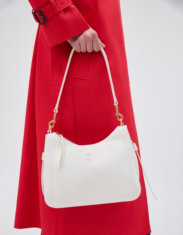 Oroton - Hailey Soft Day Bag Pebble