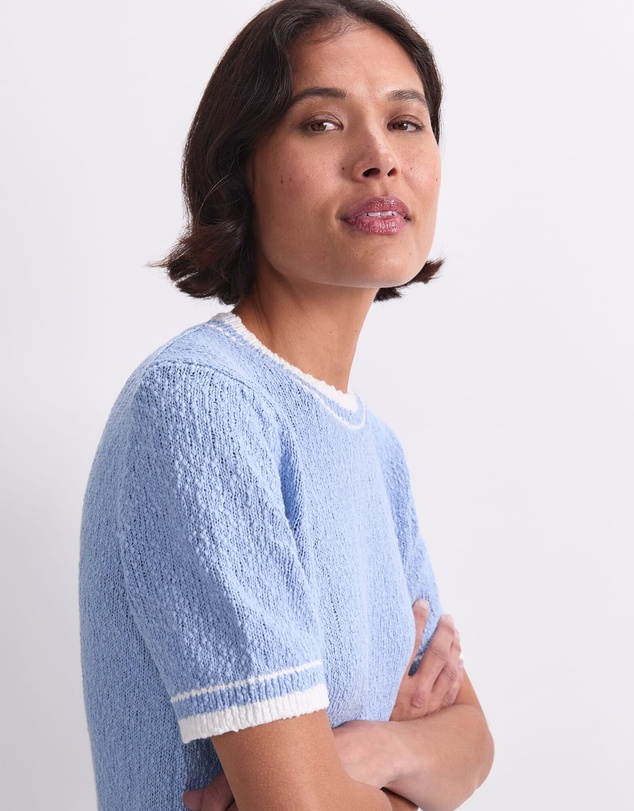 Sportscraft - Cotton Crew Neck Knit
