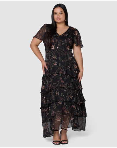 BLACK FLORAL