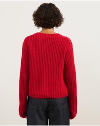 Atmos&Here - Gracie Chunky Knit Cardigan