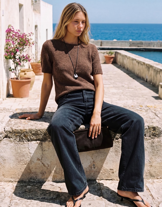 The Fated - Kaia High Waist Straight Jeans