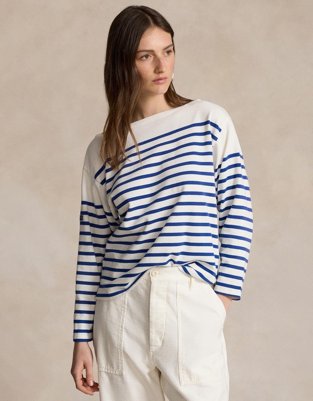 Polo Ralph Lauren - Striped Boatneck Mariner Tee
