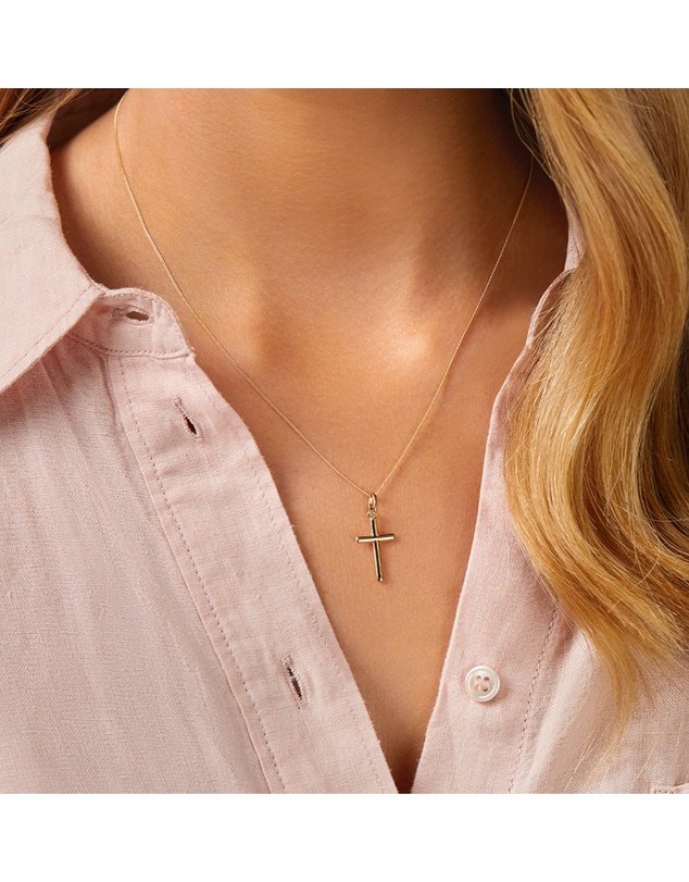 Michael Hill - Cross Pendant in 10kt Yellow Gold
