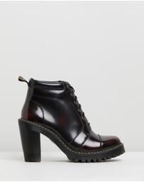Dr Martens - Womens Averil 6-Eye Padded Collar Boot