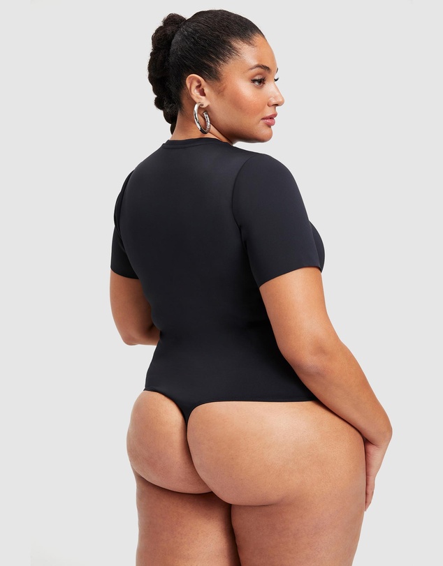 Good American - Scuba Tee Bodysuit