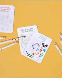 Journey Of Something - Colour Your Own Affirmation Cards