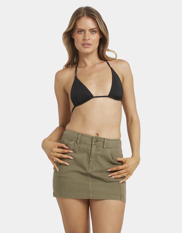 Billabong - Womens Hilary Cargo Denim Skirt