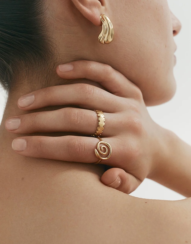 Kirstin Ash - Float Oversized Studs