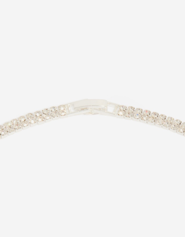 Lovisa - Silver Diamante Waterfall Y-Necklace