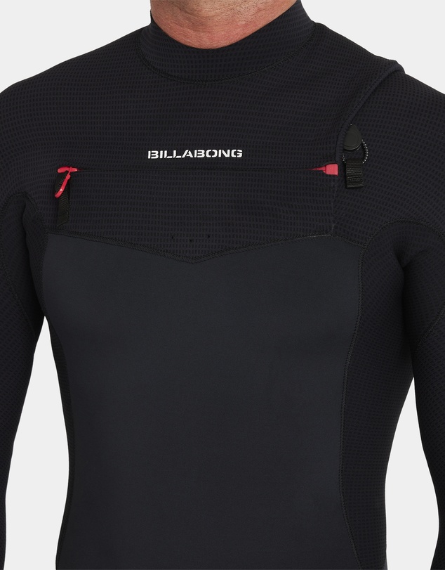 Billabong - Mens 4/3Mm Revolution Natural Chest Zip Long Sleeve Fullsuit
