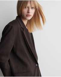 COS - Single-Breasted Linen Blazer