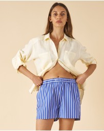 CAMIXA - Luna Oversize Linen Shirt