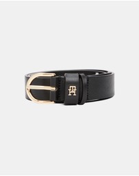 Tommy Hilfiger - Essential Effortless 2.5cm Gold Belt