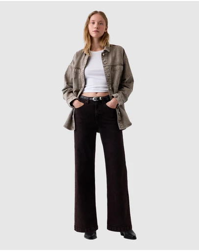 GAP - High Rise Stride Acid Jeans