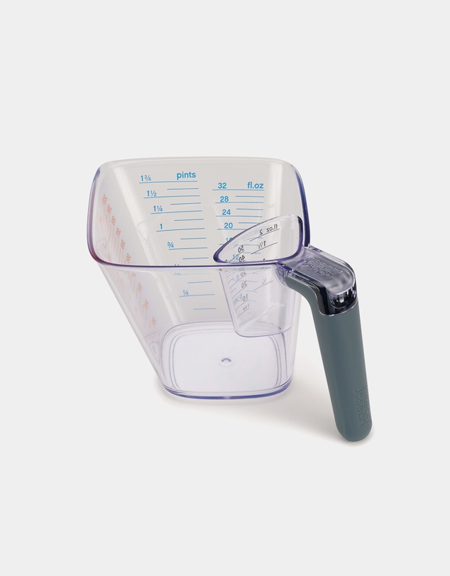 Joseph Joseph - Align™ 2-piece Easy-read Measuring Jug Set (Grey)