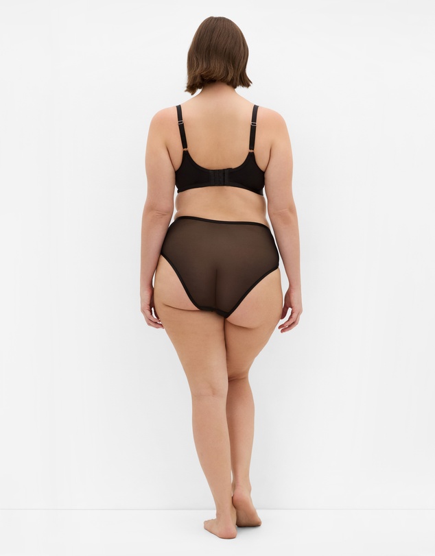 City Chic - Plus size Serena Demi Underwire Bra - pink flamenco