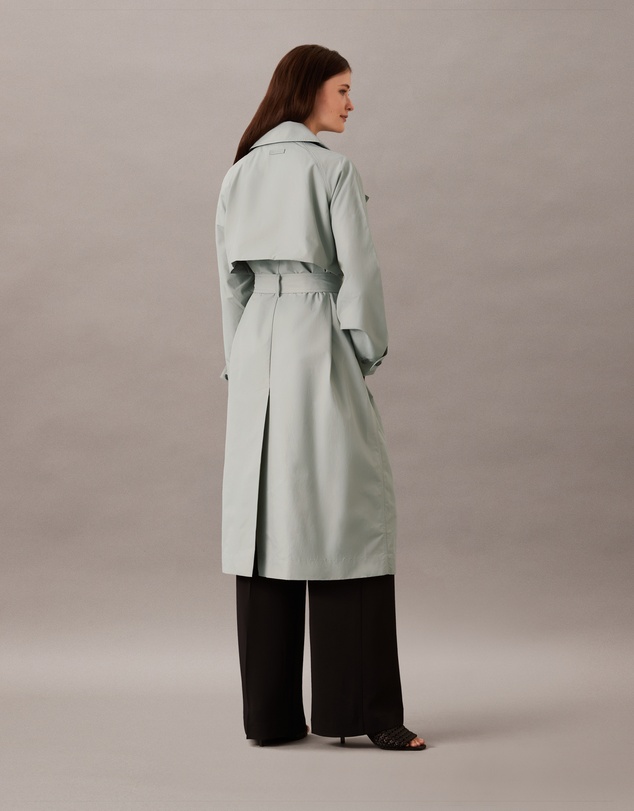 Calvin Klein - Cotton Blend Trench Coat