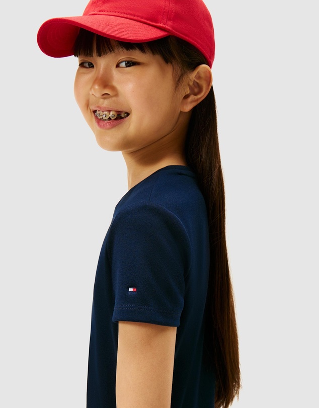 Tommy Hilfiger - Straight Punto Dress SS - Teens