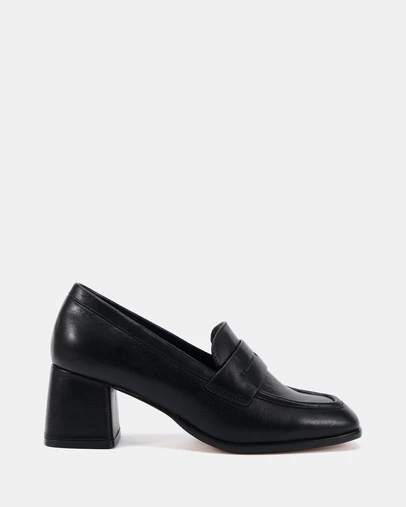 Wittner - Kylie Low Heels Black Leather