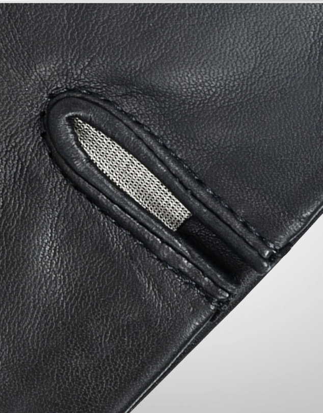 DENTS - Sleek Silk Lined Leather Gloves