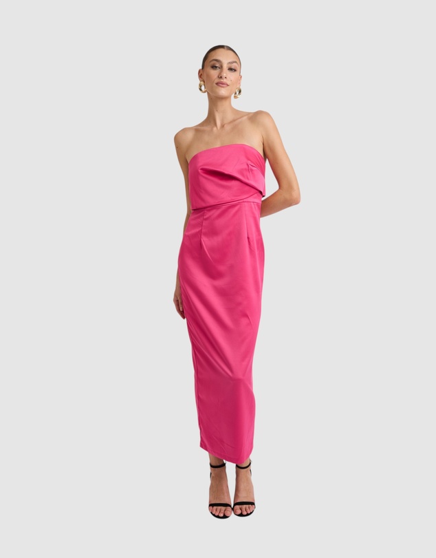 Romance by Honey and Beau - Moore Bandeau Midi Dress